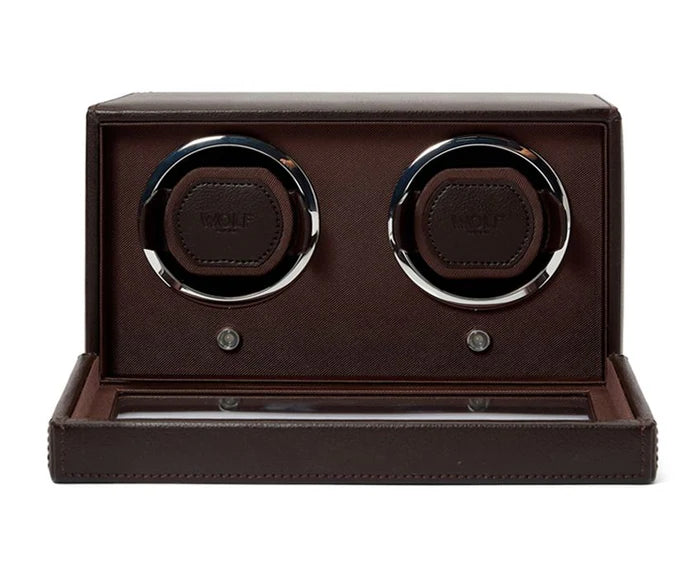 Cub Double Watch Winder With Cover