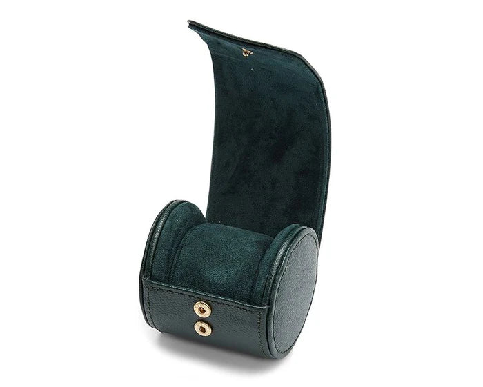British Racing Green Single Watch Roll - 12 Pack