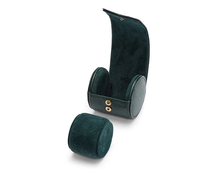 British Racing Green Single Watch Roll - 12 Pack