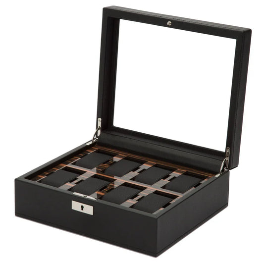 Roadster 8 PC Watch Box Black