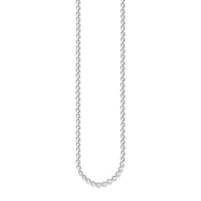 Thomas Sabo Silver Round Cable Necklace 45cm