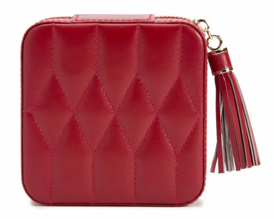 Caroline Zip Travel Case Red