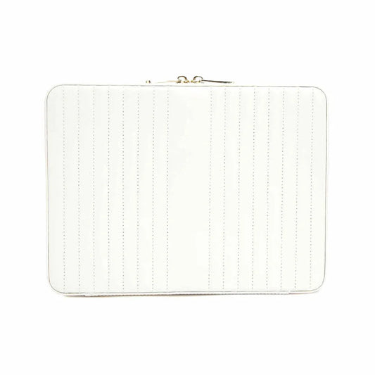 Maria Large Zip Case White
