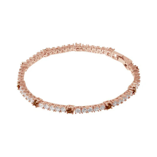 Miss Cubic Zirconia Bracelet 17.5cm